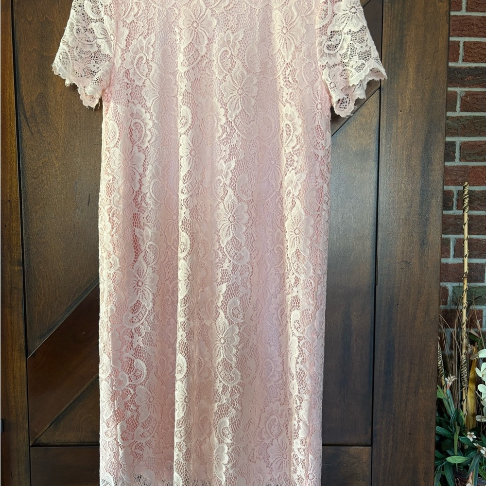 Juicy Couture Pink Lace Dress